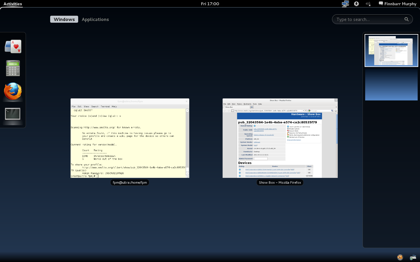 GNOME3 shell screenshot 3